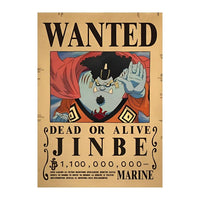 Jinbe Wano Wanted Poster