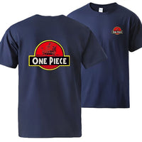 Jurassic Merry T-Shirt Marineblau