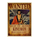 Kinemon Wanted Poster