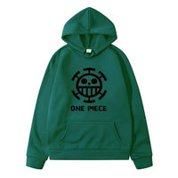 Law Logo Hoodie Grün