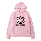 Law Logo Hoodie Rosa