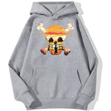 Logo Art Hoodie Grau
