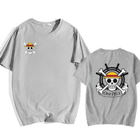 Logo Helm T-Shirt Grau