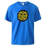 Logo Law T-Shirt Blau