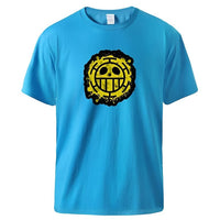 Logo Law T-Shirt Hellblau