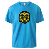 Logo Law T-Shirt Hellblau