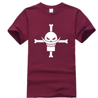 Logo Whitebeard T-Shirt Dunkelrot
