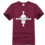 Logo Whitebeard T-Shirt Dunkelrot