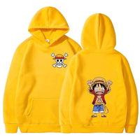 Luffy Hoodie Gelb