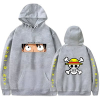 Luffy Pullover Grau