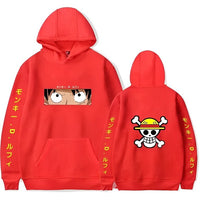 Luffy Pullover Rot