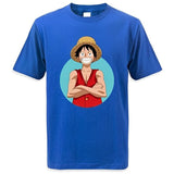 Luffy Shirt Blau