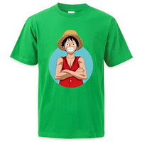 Luffy Shirt Grün