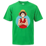 Luffy Shirt Grün