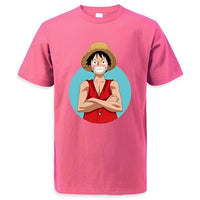 Luffy Shirt Rosa