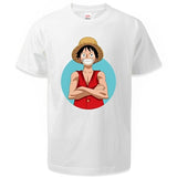 Luffy Shirt Weiß
