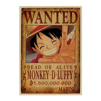 Luffy Wanted Poster