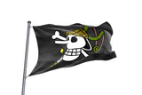 Lysop One Piece Flagge Jolly Roger