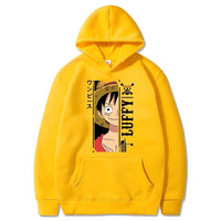 Monkey D. Luffy Hoodie Gelb