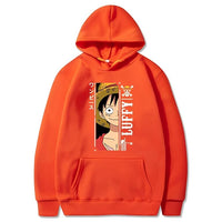 Monkey D. Luffy Hoodie Orange