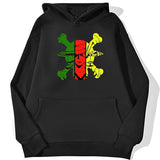 Monster Trio Hoodie Schwarz