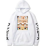 Mugiwara Eyes Hoodie Weiß