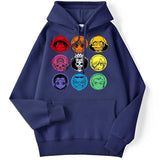 Mugiwara Hoodie Marineblau