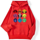 Mugiwara Hoodie Rot