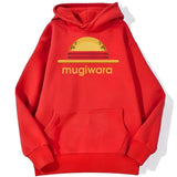 Mugiwara Strawhat Hoodie Rot