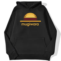 Mugiwara Strawhat Hoodie Schwarz