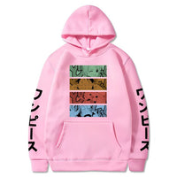 Mugiwara Wince Hoodie Rosa