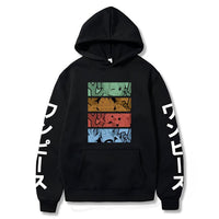 Mugiwara Wince Hoodie Schwarz