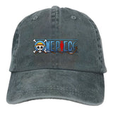 One Piece Anime Cap Dunkelgrau