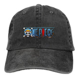 One Piece Anime Cap Schwarz