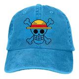 One Piece Basecap Blau