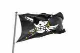 One Piece Flagge Zorro Jolly Roger