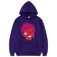 One Piece Pulli Lila