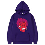 One Piece Pulli Lila