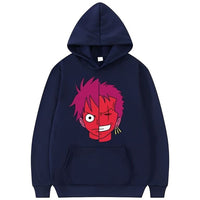 One Piece Pulli Marineblau