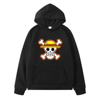 One Piece Pullover Schwarz