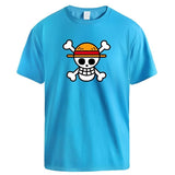 One Piece Shirt Hellblau