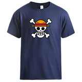 One Piece Shirt Marineblau