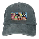 One Piece Snapback Dunkelgrau