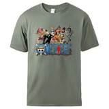 One Piece T Shirt Herren Khaki