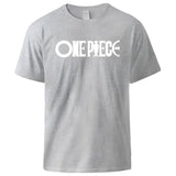 One Piece Tshirt Grau