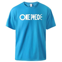 One Piece Tshirt Hellblau
