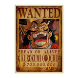 Orochi Wanted Poster