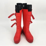 Perona Cosplay Stiefel Rot