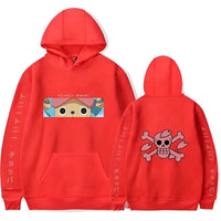 Pirat Chopper Hoodie Rot