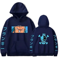Pirat Franky Hoodie Marineblau
